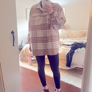 Shacket - faux suede